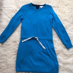 Crewcuts nautical blue sweater dress